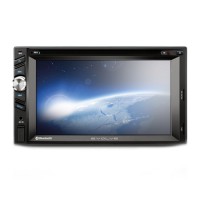 Central Multimídia Multilaser 2 Din Evolve com GPS e TV Tela 6.2 USB SD Aux e Bluetooth e entrada p/ câmera de ré 